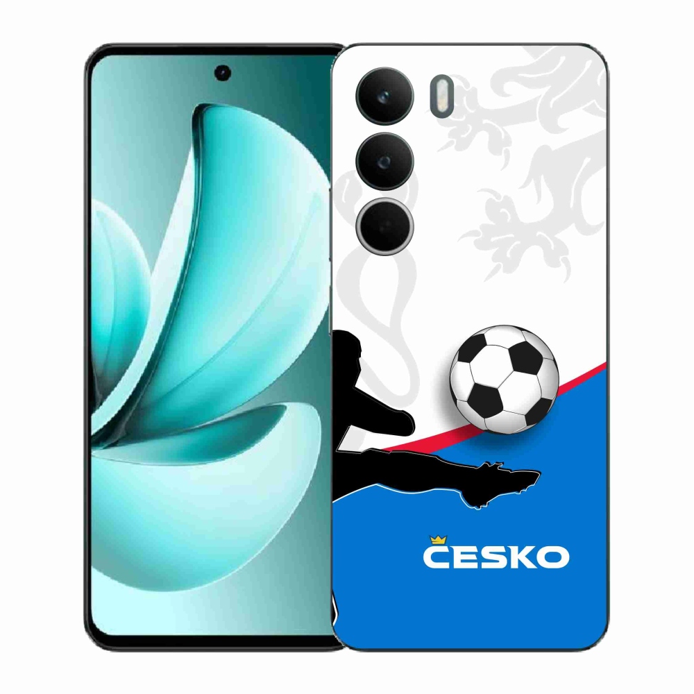 Gél borítás mmCase a Realme C71-hez - futball Csehország 3