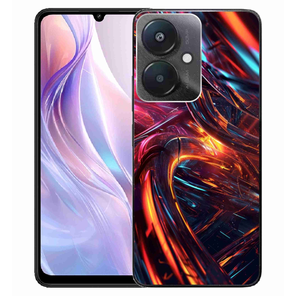 Gél borítás mmCase a Xiaomi Redmi 13C 5G számára - absztrakt motívum 10