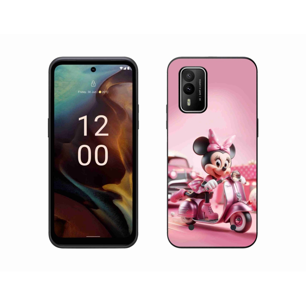 Zselés borítás mmCase a Nokia XR21 készülékhez - minnie 1