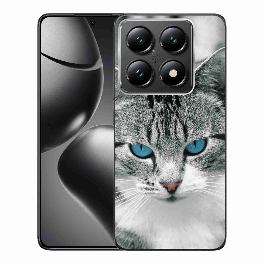 Gél borítás mmCase a Xiaomi 14T Pro számára - cat view 1