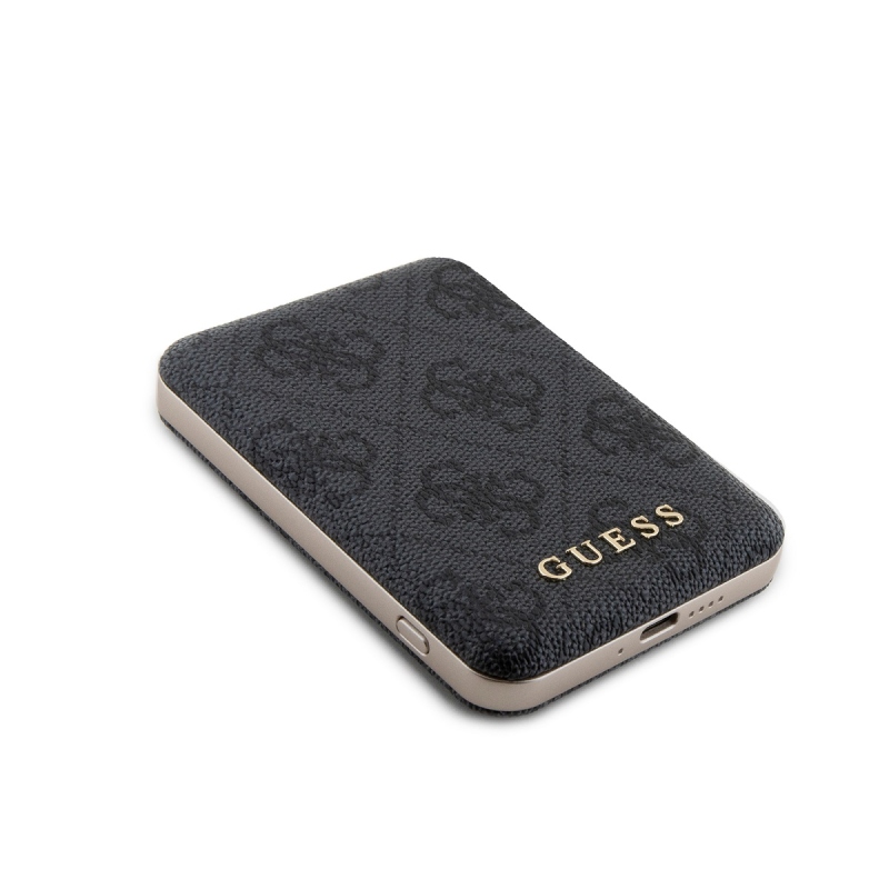 Guess PU 4G MagSafe Powerbank 5000mAh Fekete