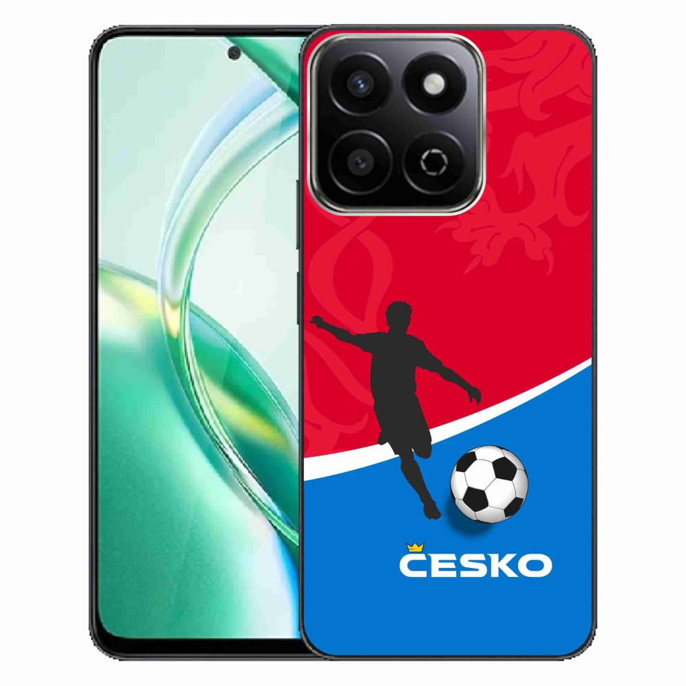 Zselés borítás mmCase a Honor 200 Smart 5G készülékhez - futball Csehország