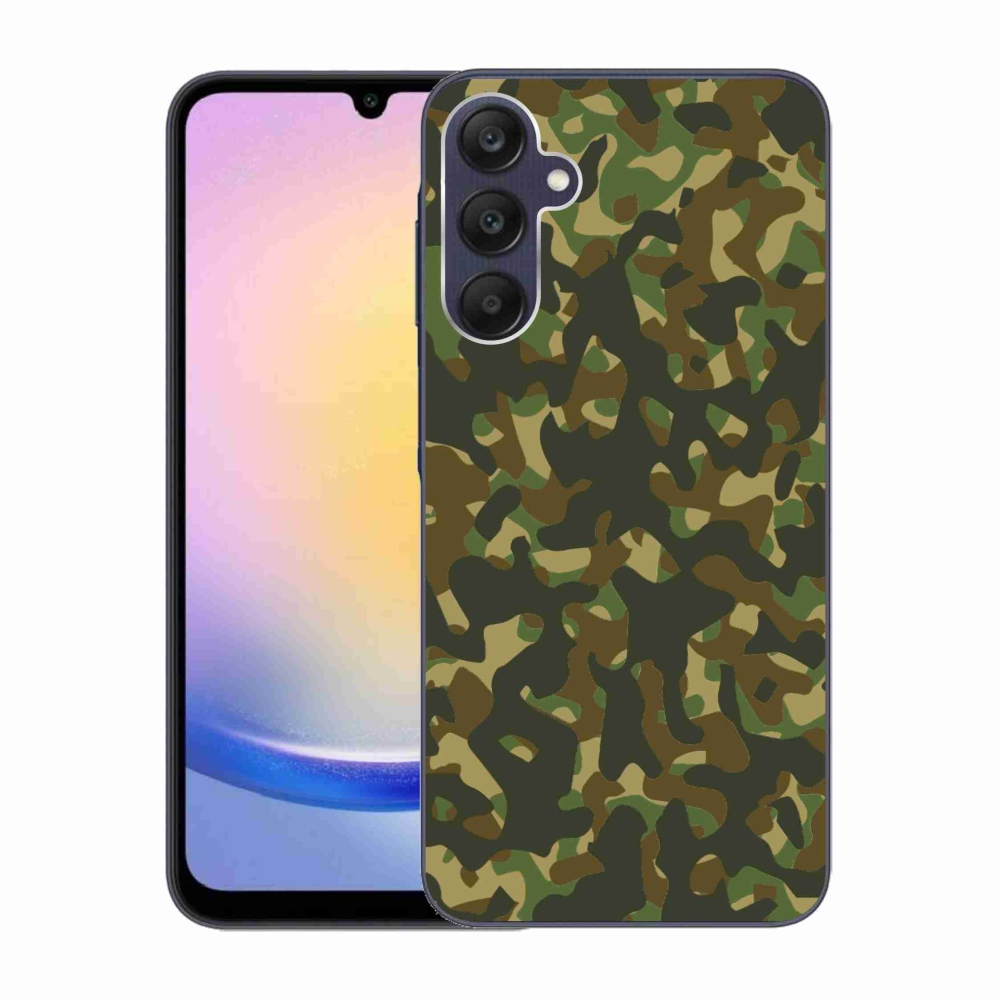 Gél védőhuzat mmCase Samsung Galaxy A25 5G - terepszínű mintázat 1