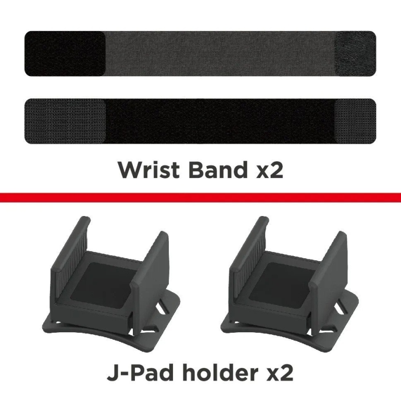 iPega SW2136 sportpántok Nintendo Switch 2 JoyConhoz fekete színben