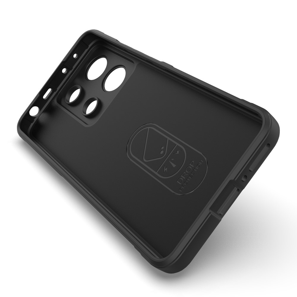 Rugg tartós zselés tok Xiaomi Redmi Note 13-hoz - fekete