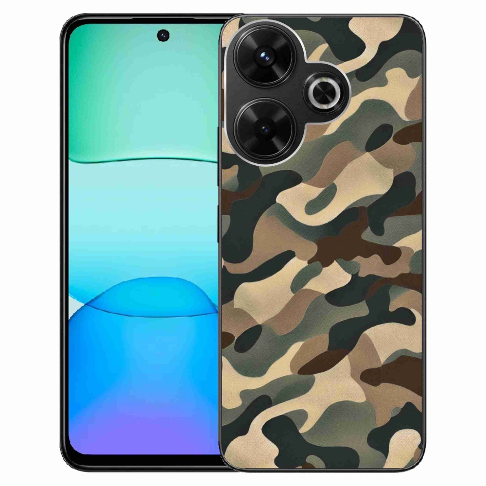 Gél borítás mmCase a Xiaomi Redmi 13 4G/Poco M6 4G - terepszínű mintázat 11