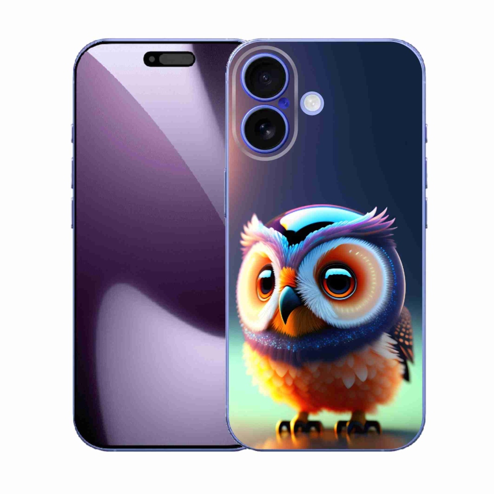 Zselés borítás mmCase iPhone 17 készülékhez - bagoly
