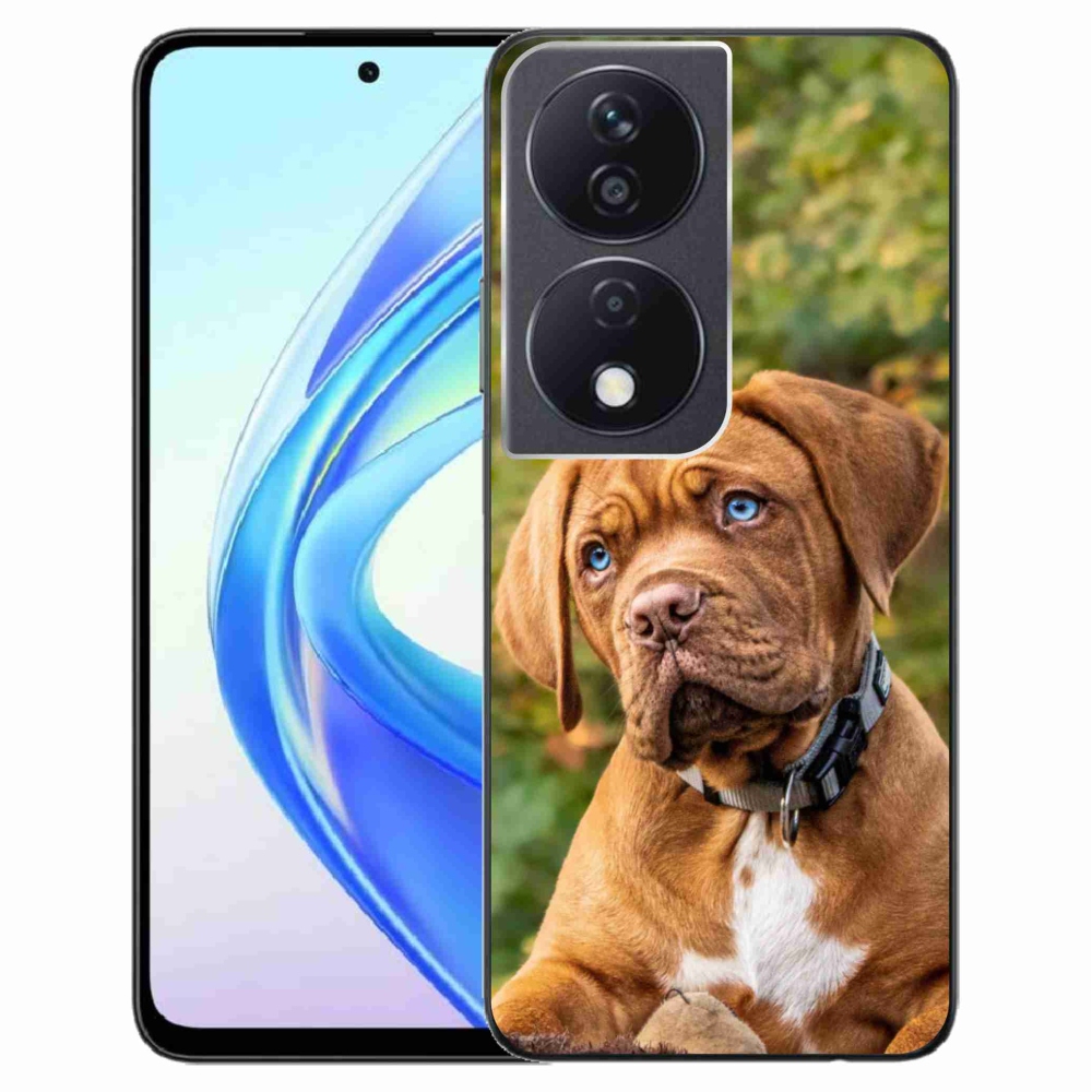 Zselés borítás mmCase a Honor X7b/Honor 90 Smart készülékhez - kölyökkutyakék