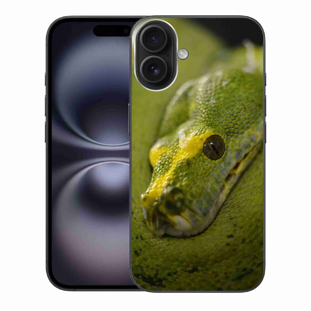 Zselés borítás mmCase iPhone 16 Plus készülékhez - kígyó 2