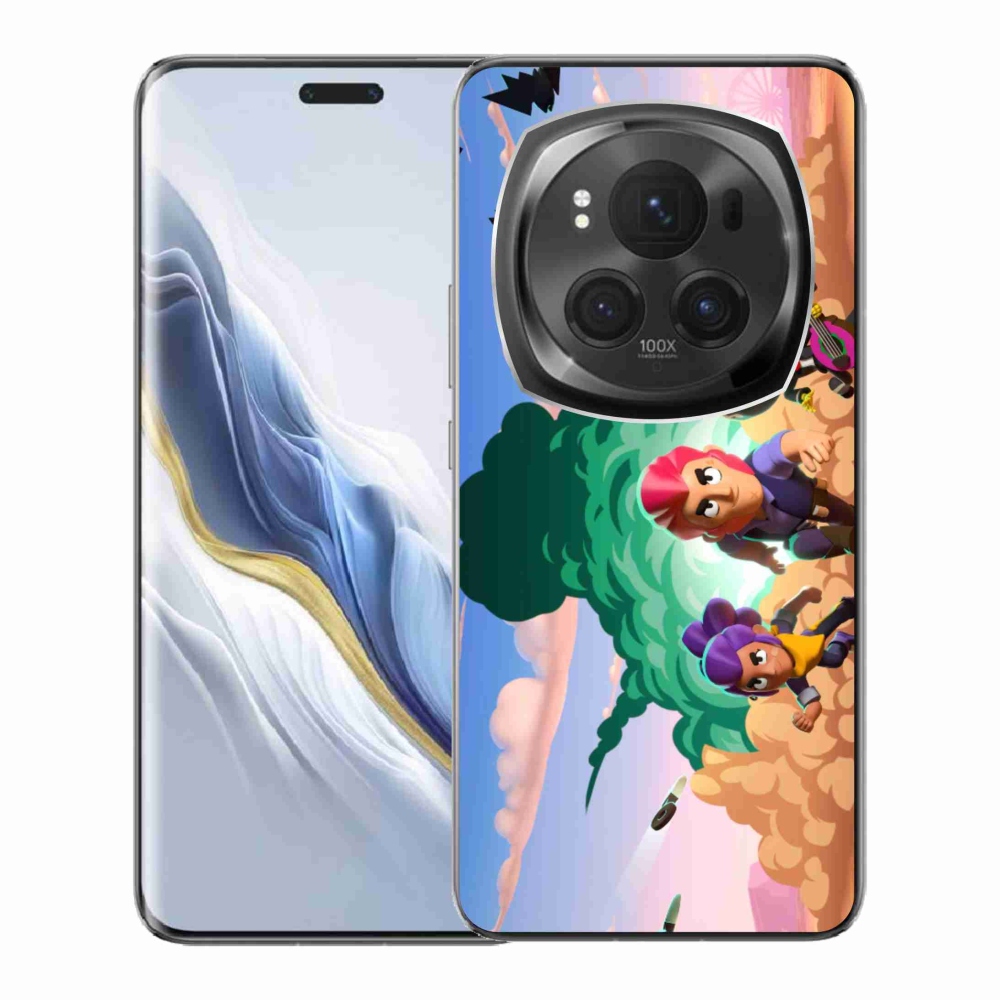 Gél borítás mmCase a Honor Magic 6 Pro 5G-hez - verekedés csillagok