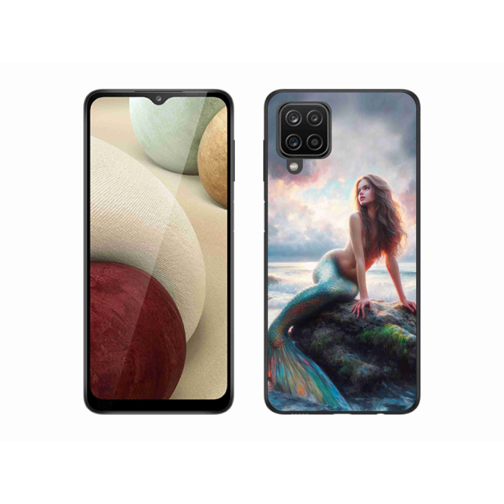 Zselés borítás mmCase Samsung Galaxy A12 készülékhez - sellő