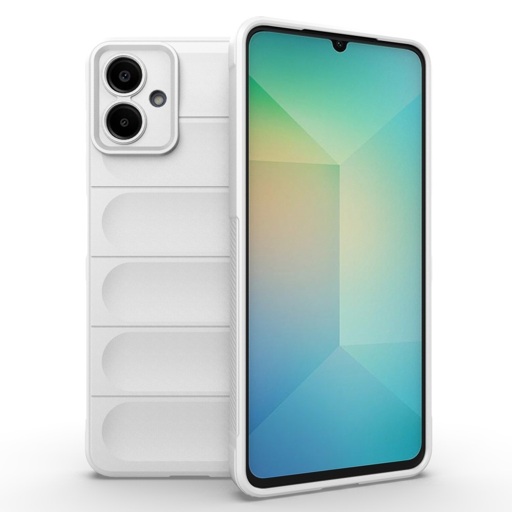 Rugg tartós zselés tok Samsung Galaxy A06 4G készülékhez - fehér