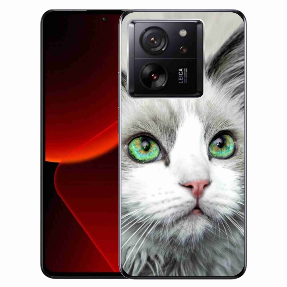 Gél borítás mmCase a Xiaomi 13T/13T Pro készülékhez - cat view