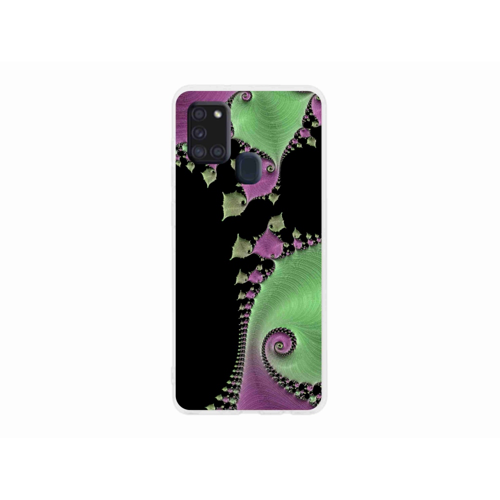 Gél borítás mmCase Samsung Galaxy A21s készülékhez - absztrakt motívum 20