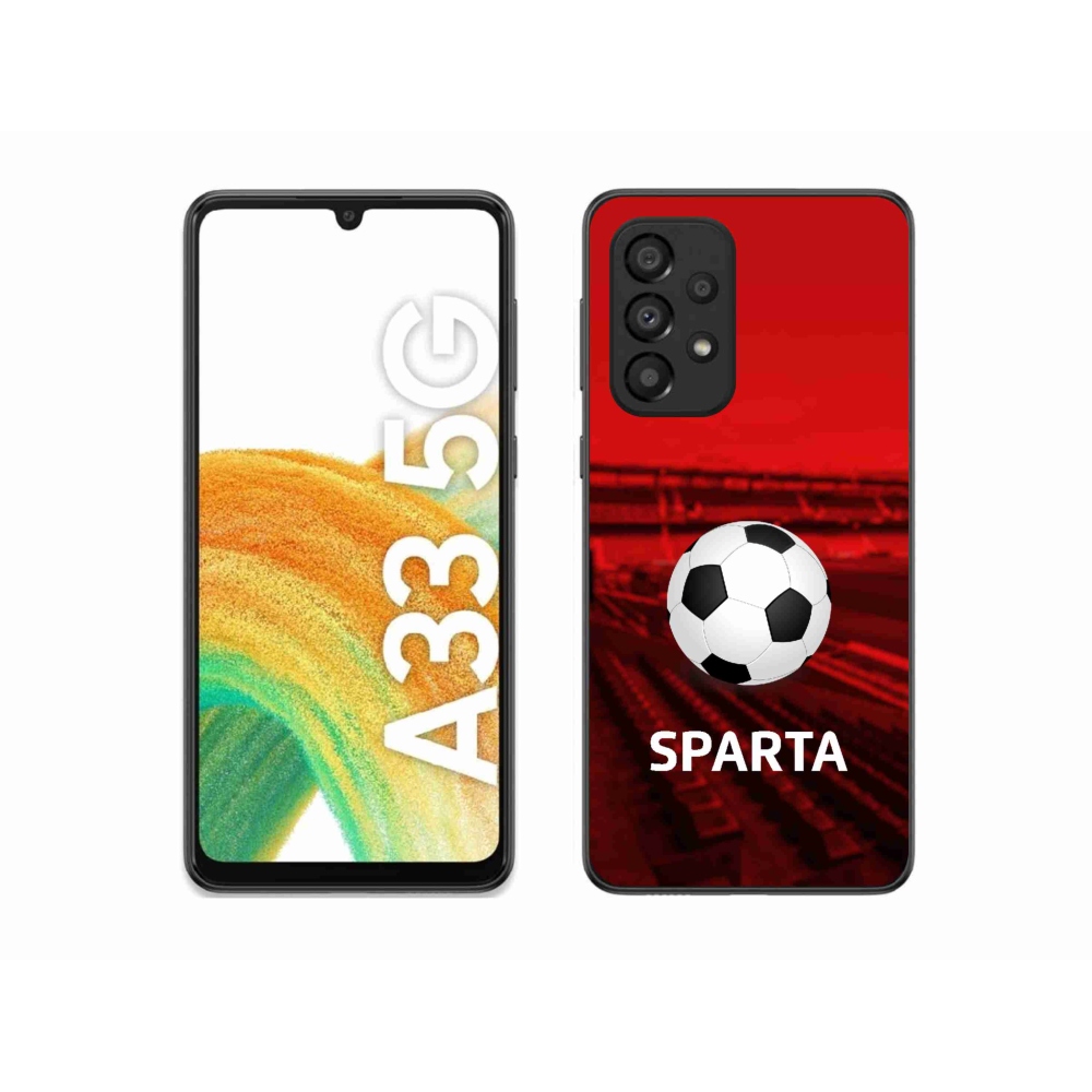 Gél védőburkolat mmCase Samsung Galaxy A33 5G - Sparta 1