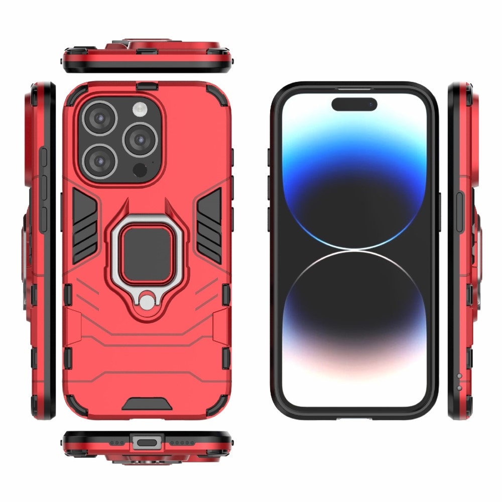 Guardy tartós borító iPhone 15 Pro Max készülékhez - piros