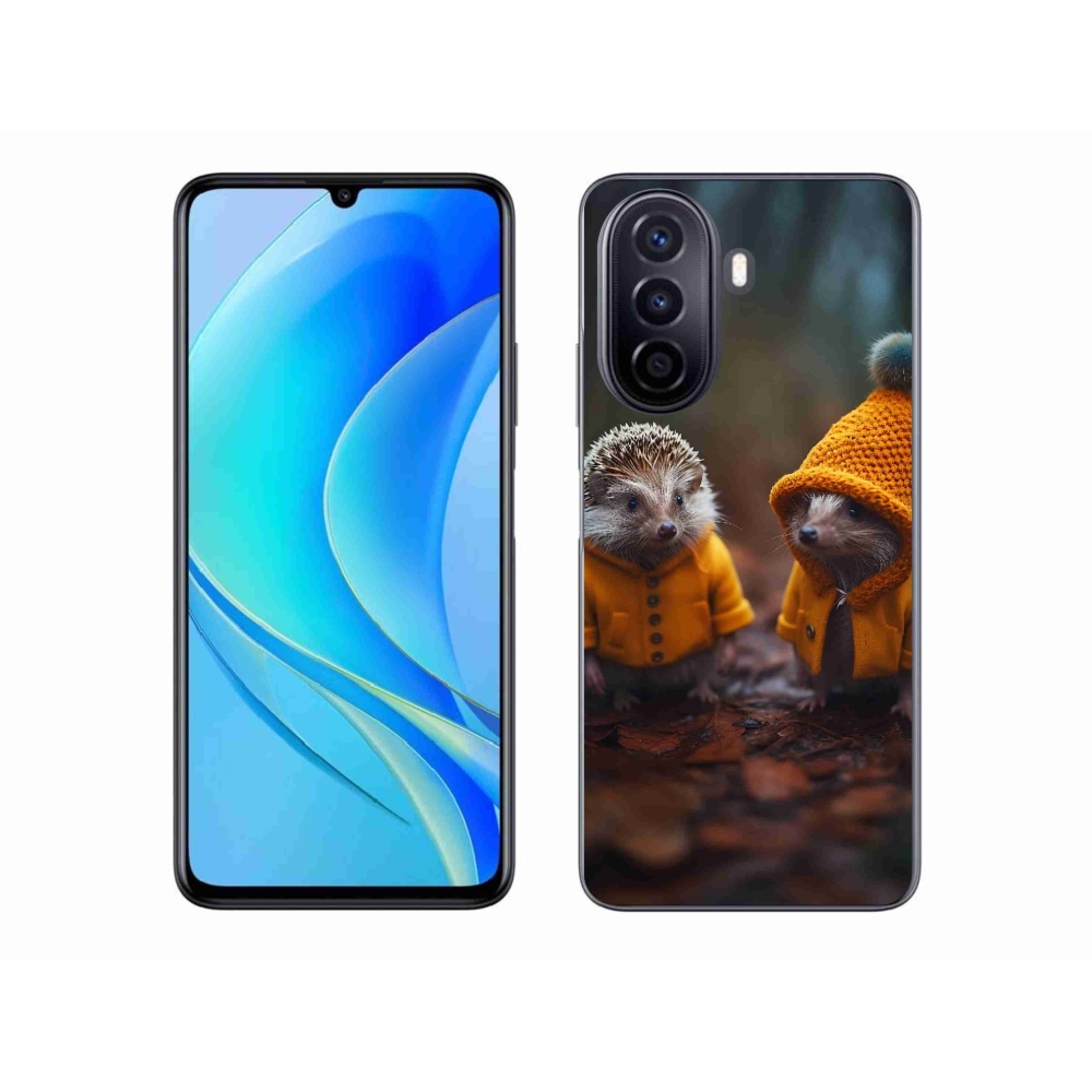 Gél borítás mmCase a Huawei Nova Y70 készülékhez - sünök