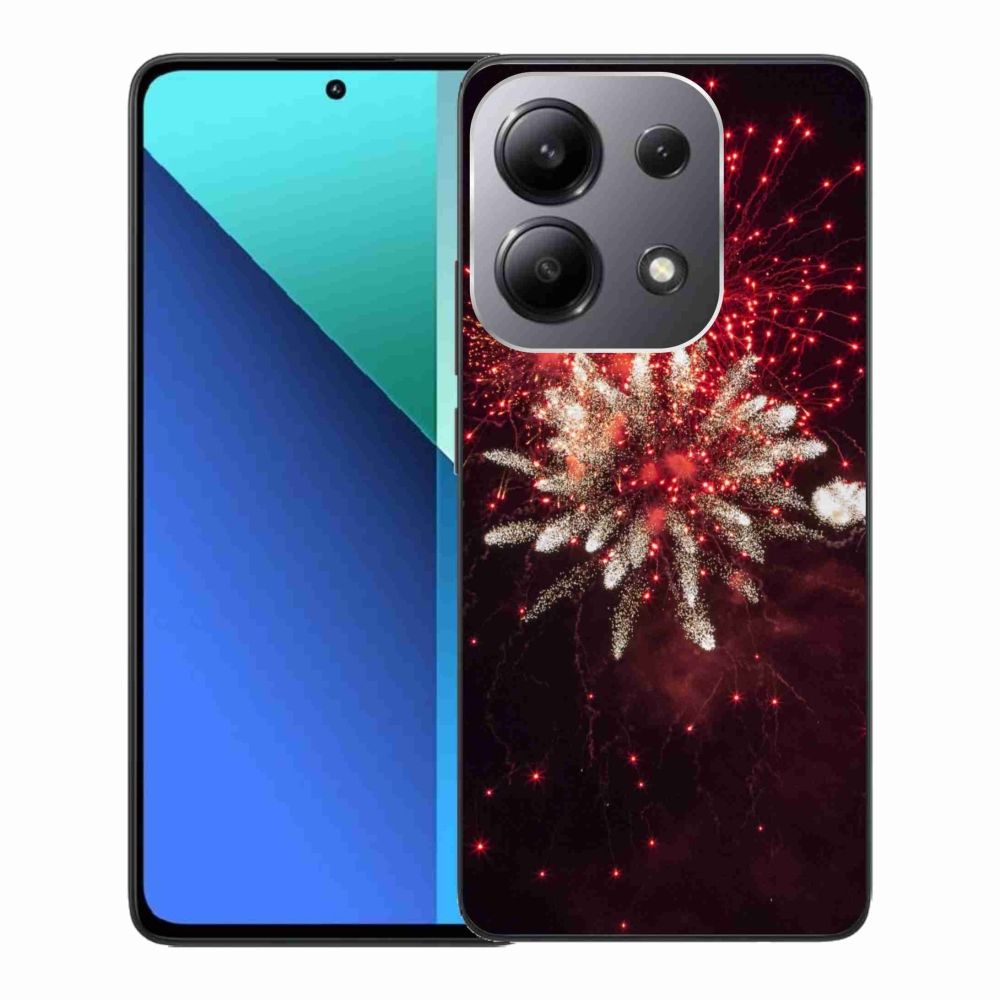 Gél borítás mmCase a Xiaomi Redmi Note 13-hoz - tűzijátékok