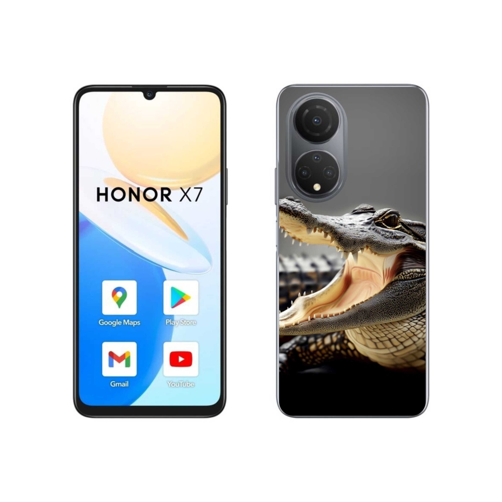 Zselés borítás mmCase a Honor X7-hez - krokodil