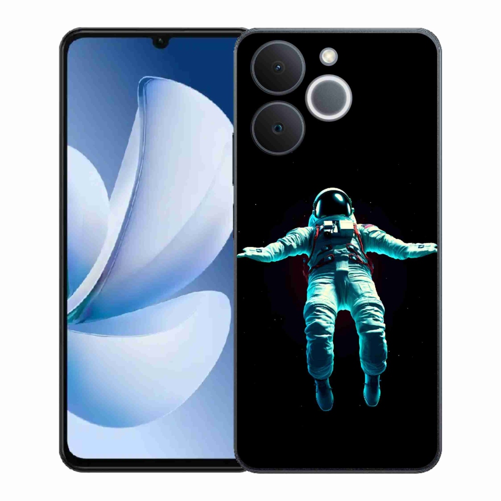 Zselés borítás mmCase a Realme Note 70T-hez - kozmonauta
