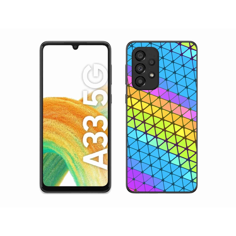Zselés borítás mmCase Samsung Galaxy A33 5G - absztrakt motívum 16