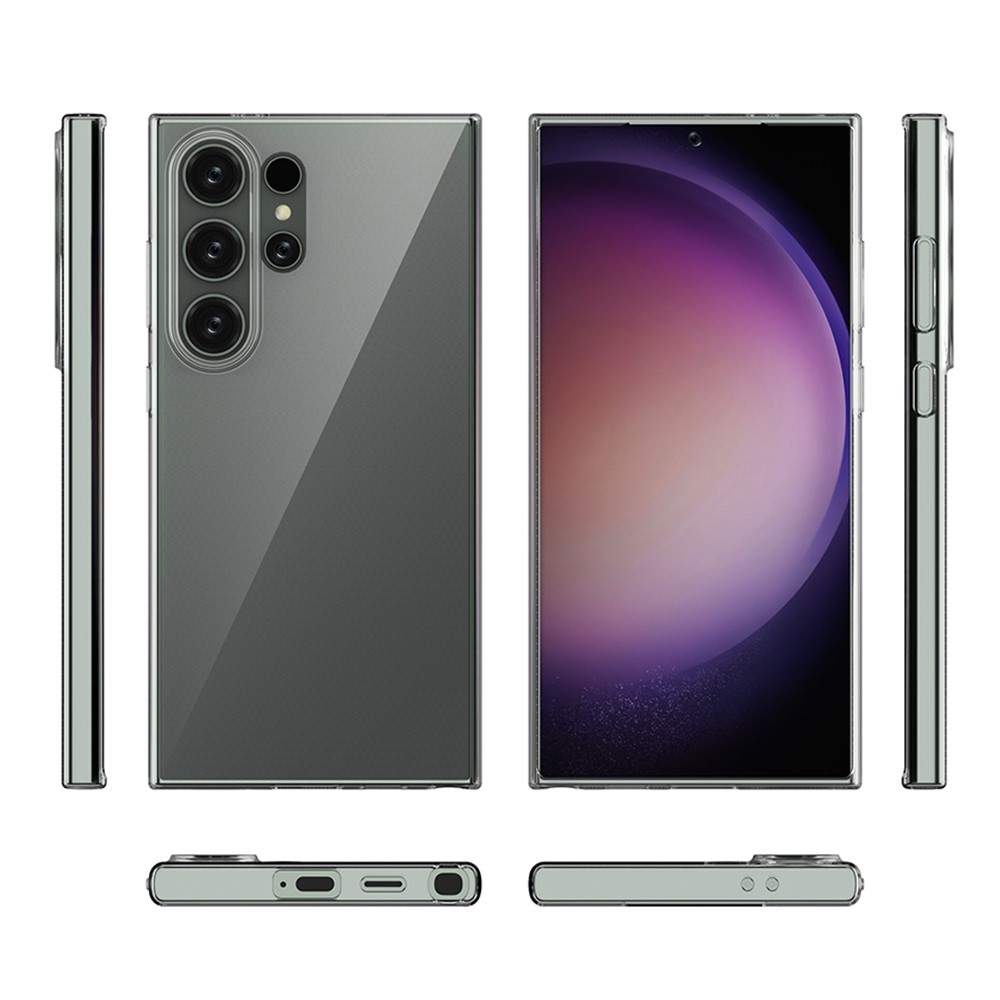 Gél tok Samsung Galaxy S24 Ultra készülékhez - átlátszó