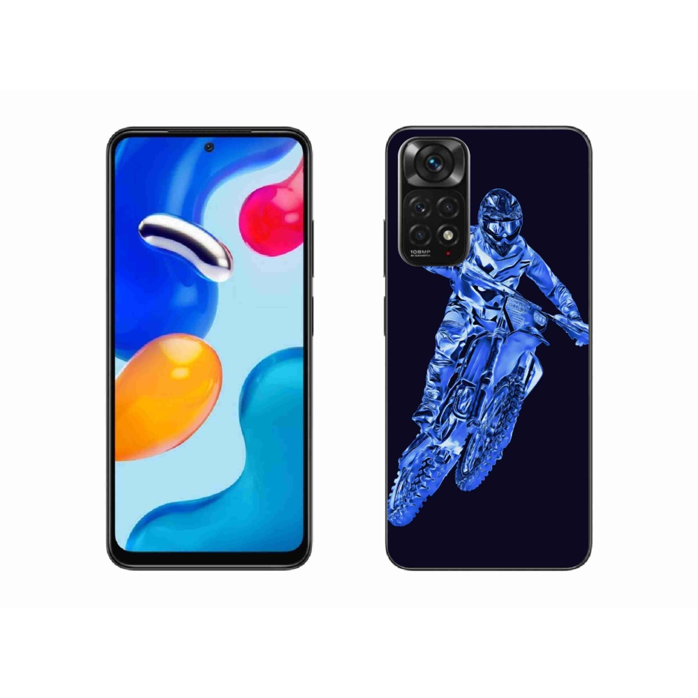 Gél borítás mmCase a Xiaomi Redmi Note 11S 4G-hez - motocross 1