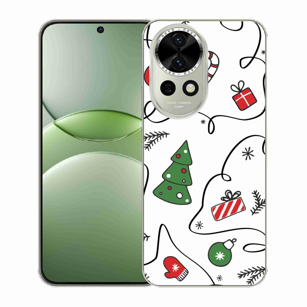 Gél borító mmCase a Huawei Nova 13 5G készülékhez - karácsonyi motívumok
