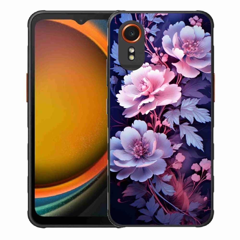 Gél borítás mmCase Samsung Galaxy Xcover 7 - virágok 11