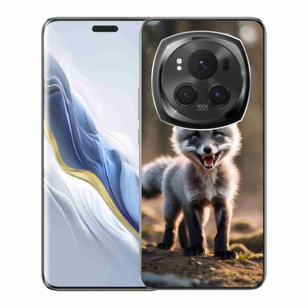 Gél borítás mmCase a Honor Magic 6 Pro 5G készülékhez - angry fox