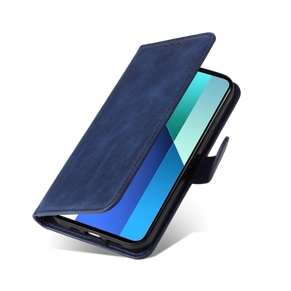 Tárcás könyv tok Xiaomi Redmi Note 13-hoz - kék