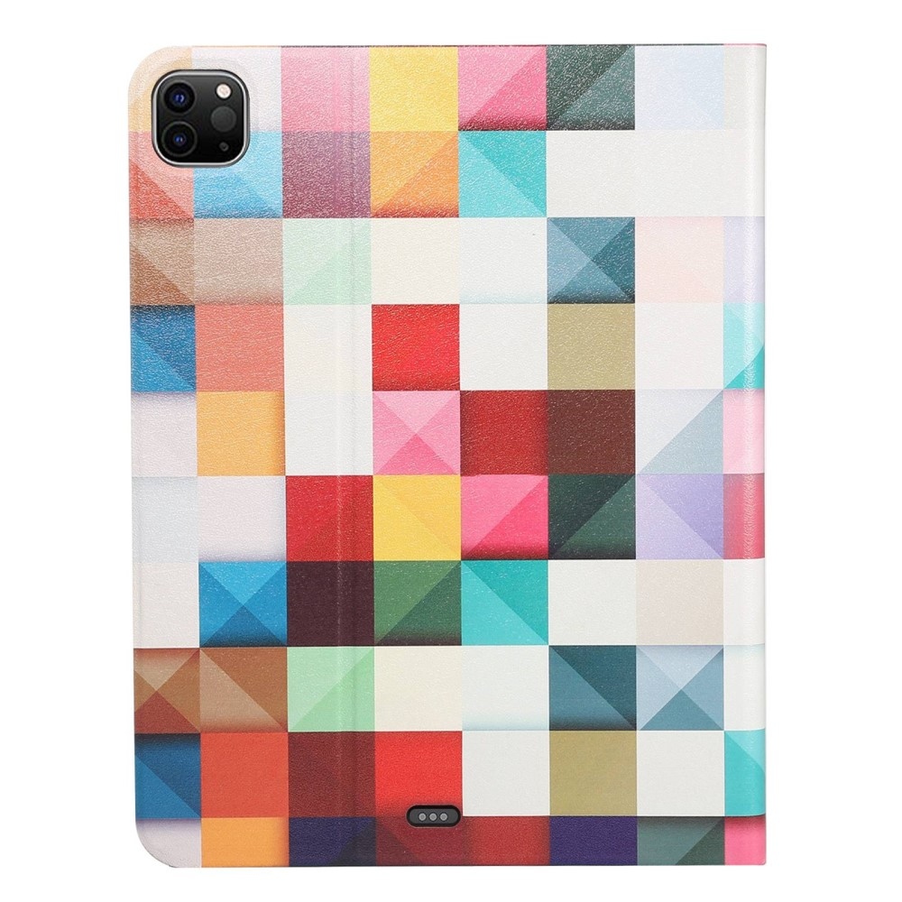 Patte intelligens záró tok iPad Pro 11 (2020/21/22) - színes négyzetek