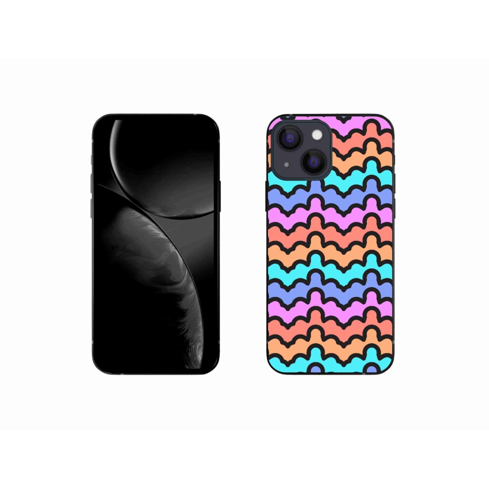 Gél borítás mmCase iPhone 13 mini készülékhez - absztrakt motívum 30