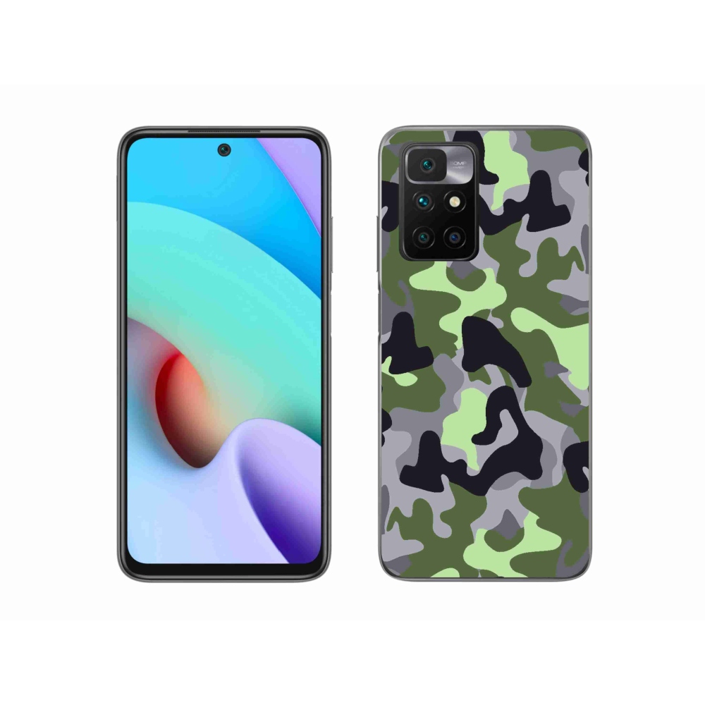 Zselés borítás mmCase a Xiaomi Redmi 10/Redmi 10 (2022) - terepszínű minta 7