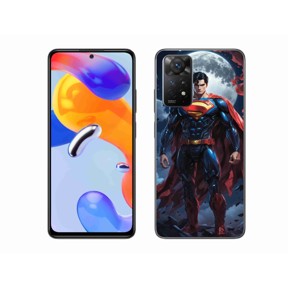 Gél borítás mmCase a Xiaomi Redmi Note 11 Pro 4G/5G számára - superman