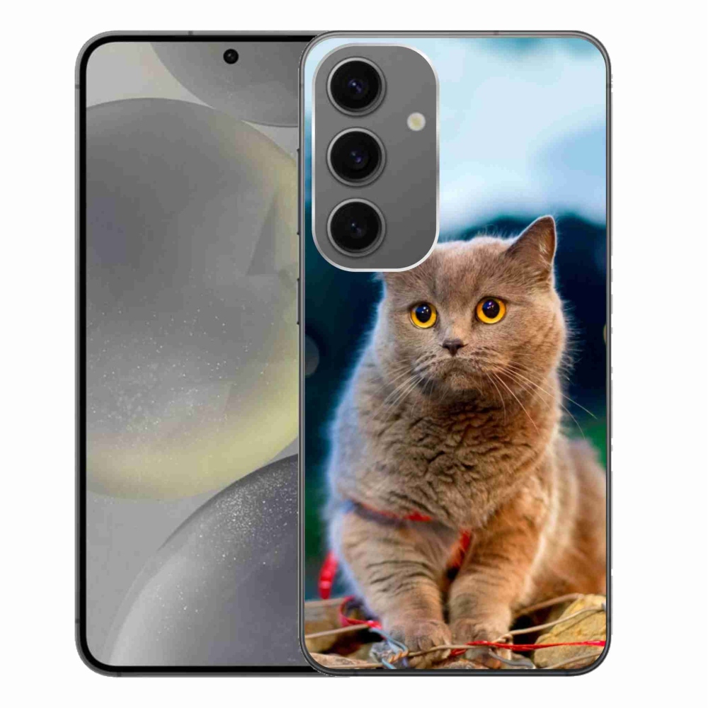 Gél védőhuzat mmCase Samsung Galaxy S24+ - brit kék 2