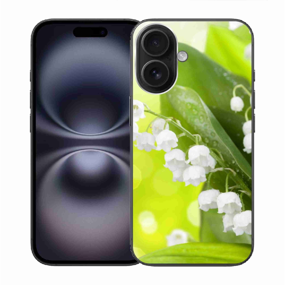 Gél borítás mmCase iPhone 16-hoz - lily of the valley