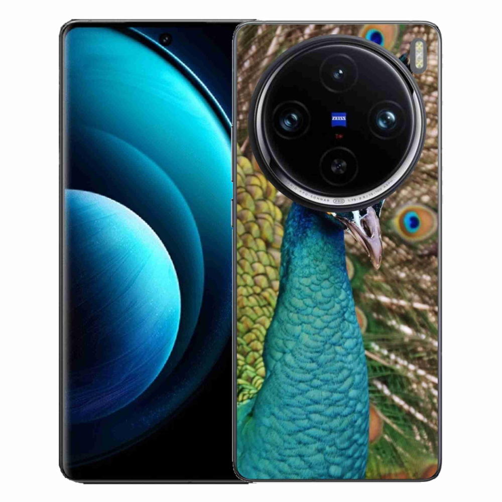 Zselés tok mmCase a Vivo X100 Pro 5G készülékhez - páva