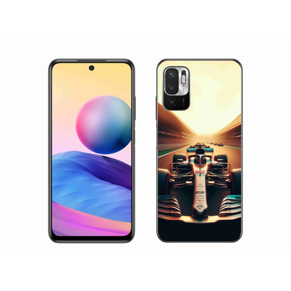 Gél borítás mmCase a Xiaomi Redmi Note 10 5G számára - formula 1