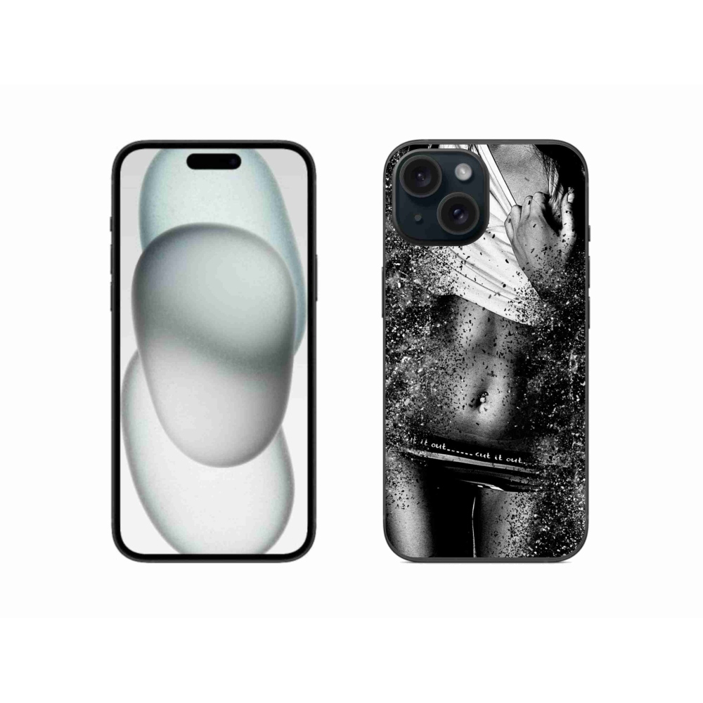 Gél borítás mmCase iPhone 15 készülékhez - szexi nő 1