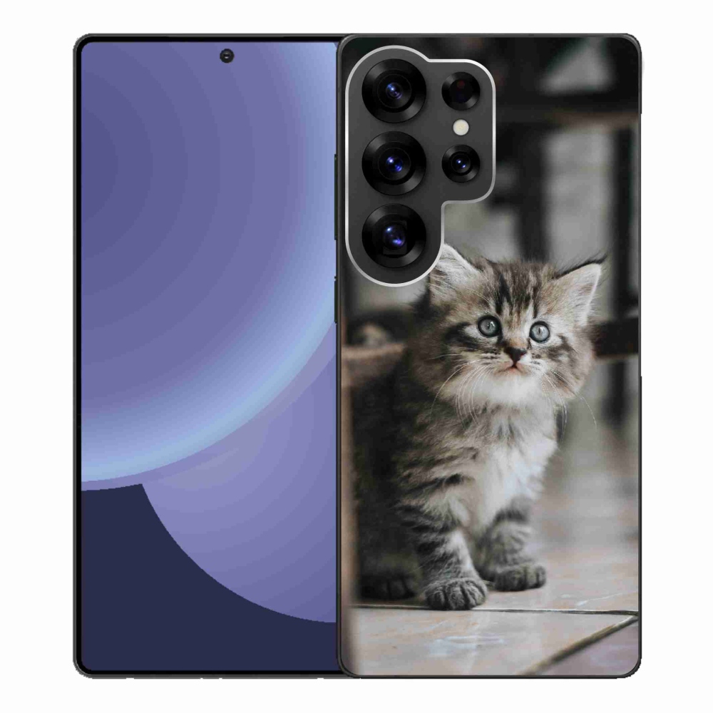 Zselés borítás mmCase Samsung Galaxy S25 Ultra készülékhez - cica
