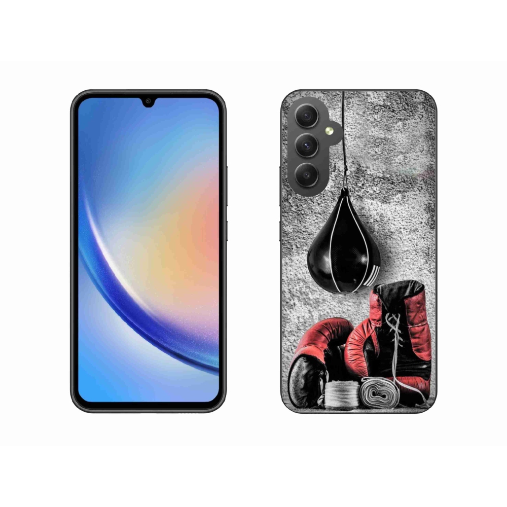 Gél borítás mmCase Samsung Galaxy A34 5G - bokszzsák és kesztyű - Samsung Galaxy A34 5G számára
