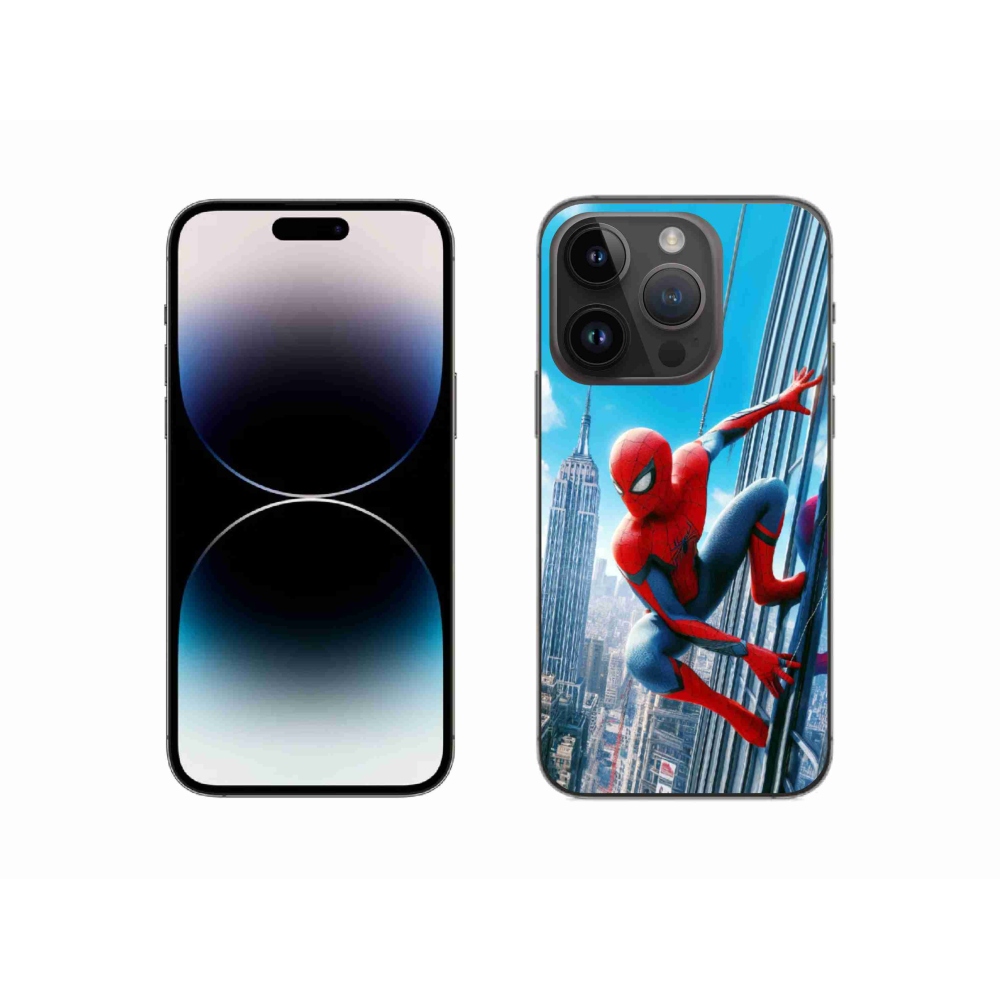 Zselés borítás mmCase iPhone 14 Pro 6.1 készülékhez - pókember