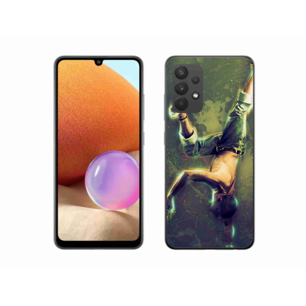 Gél borítás mmCase Samsung Galaxy A32 4G - breakdance