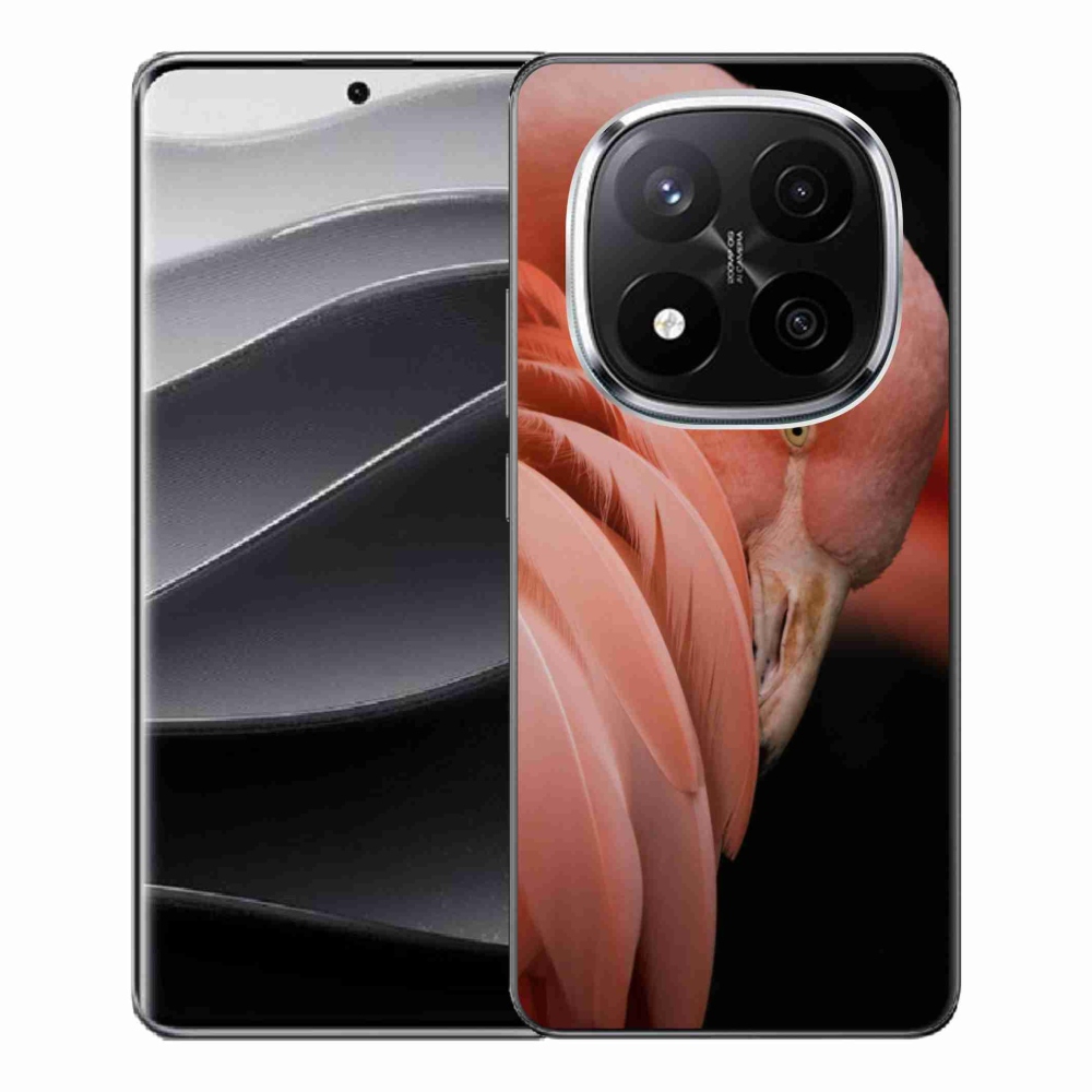 Zselés borítás mmCase a Xiaomi Redmi Note 14 Pro+ 5G - flamingó 3