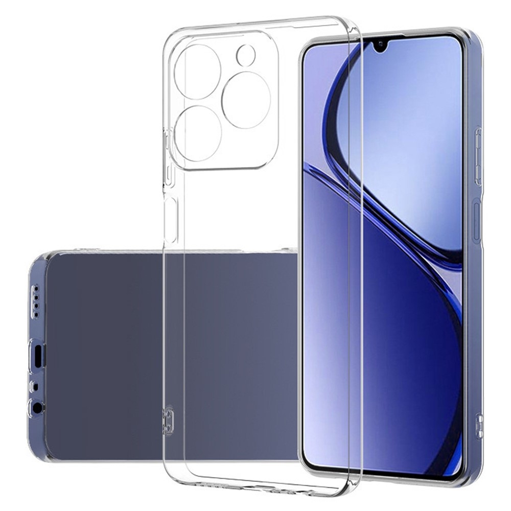 Átlátszó gél tok a Realme C61 készülékhez - átlátszó