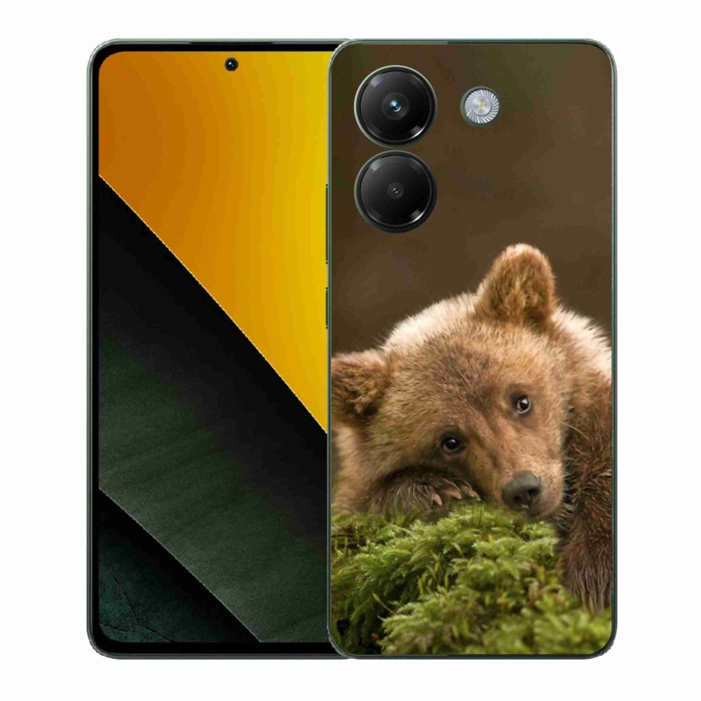 Gél borítás mmCase a Xiaomi Poco M7 Pro 5G-hez - medve