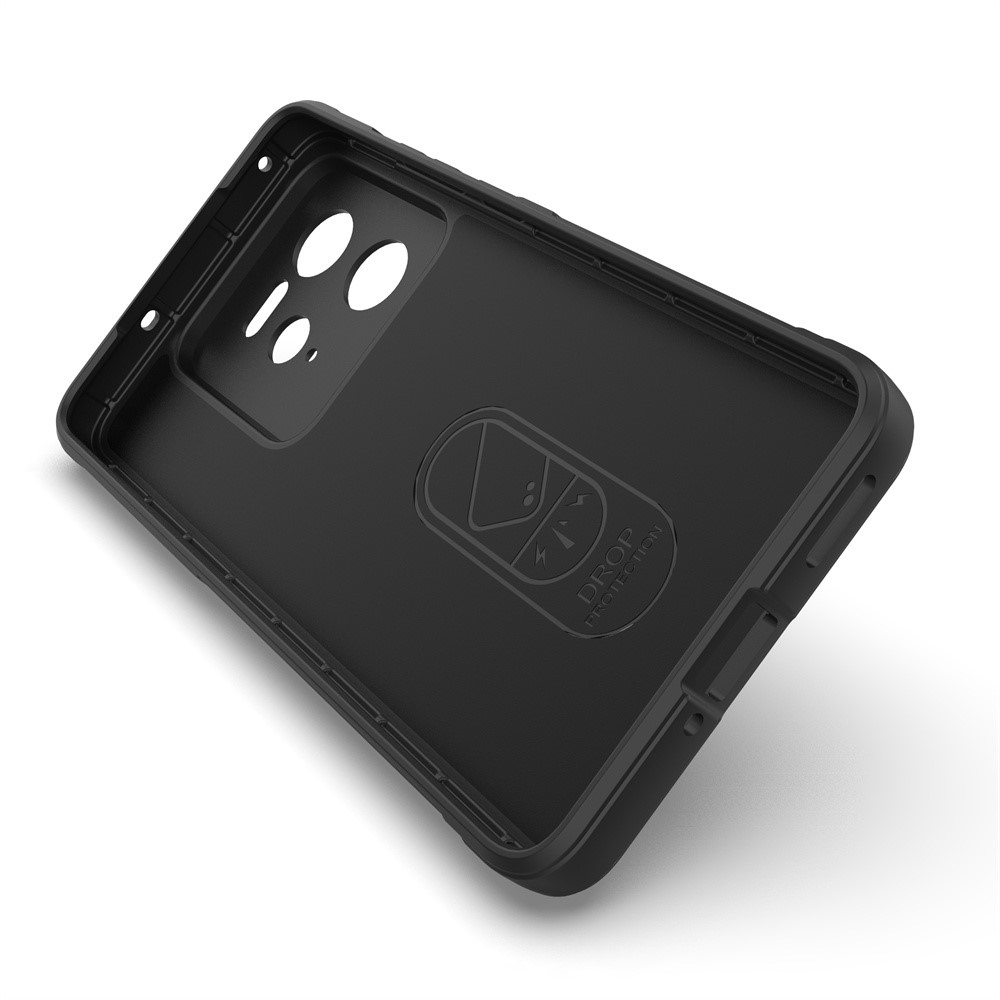 Rugg tartós zselés tok a Realme GT 7 Pro 5G készülékhez - fekete
