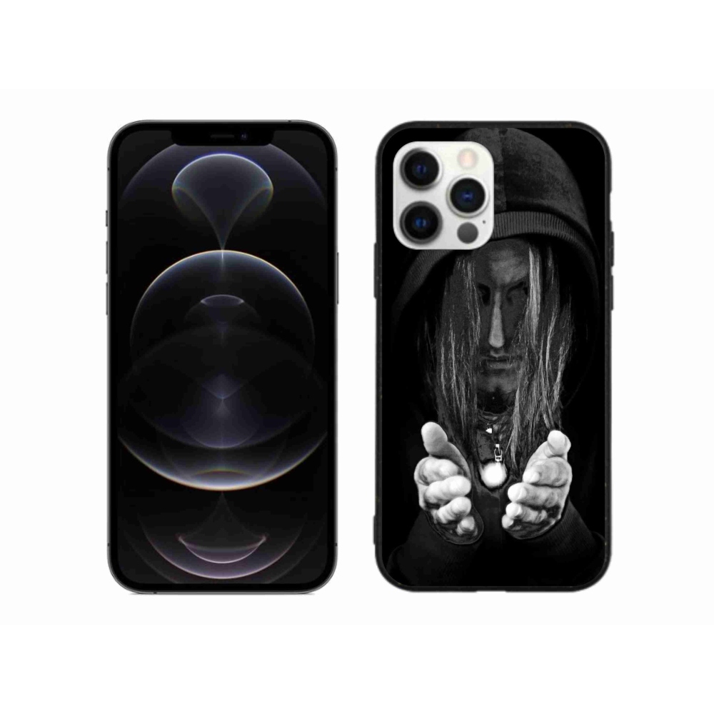Gél borítás mmCase iPhone 12 Pro Max készülékhez - titokzatos személy