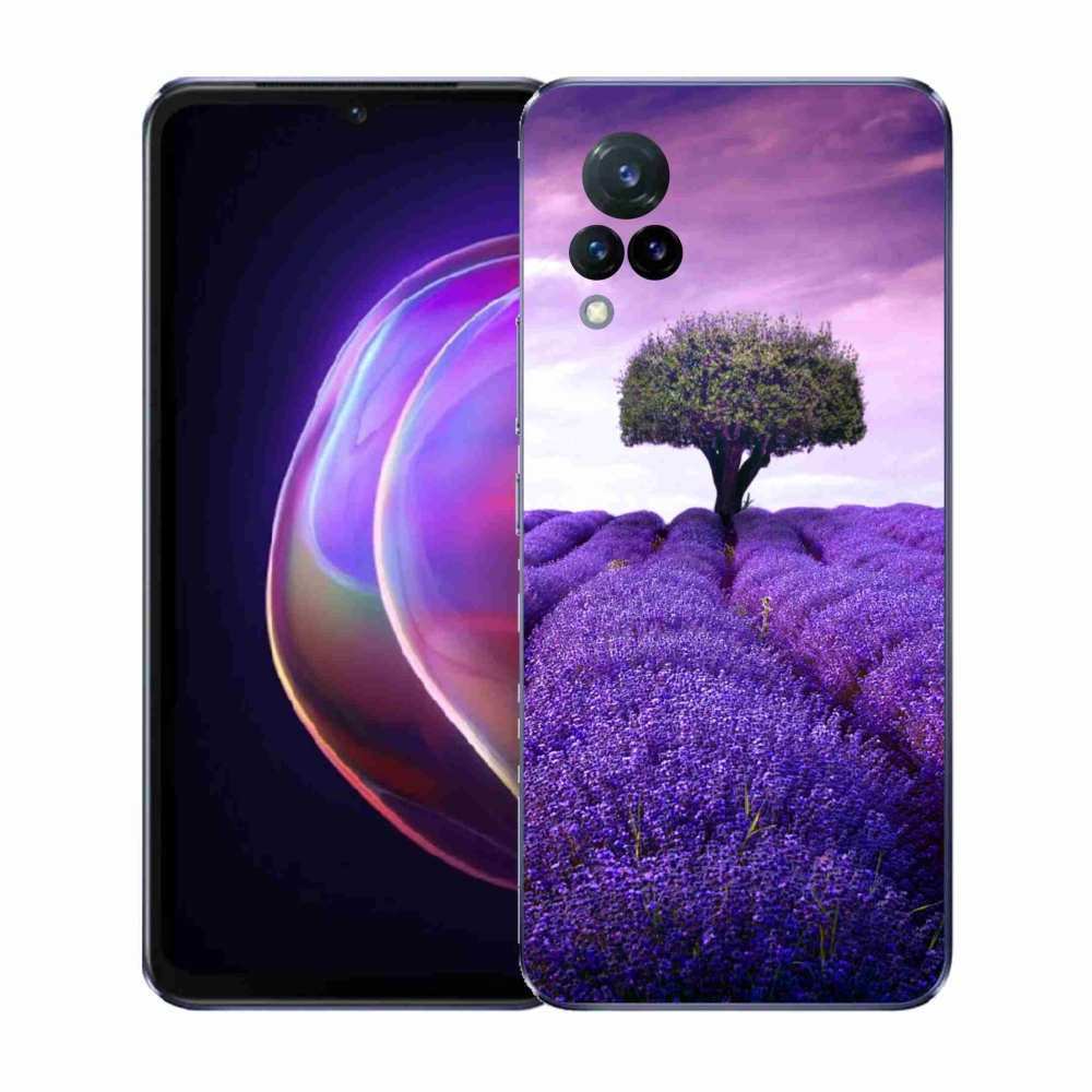 Gél védőburkolat mmCase a Vivo V21 4G/5G készülékhez - levendula rét